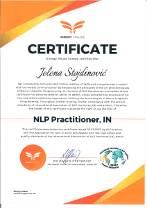 NLP Practitioner IN 1